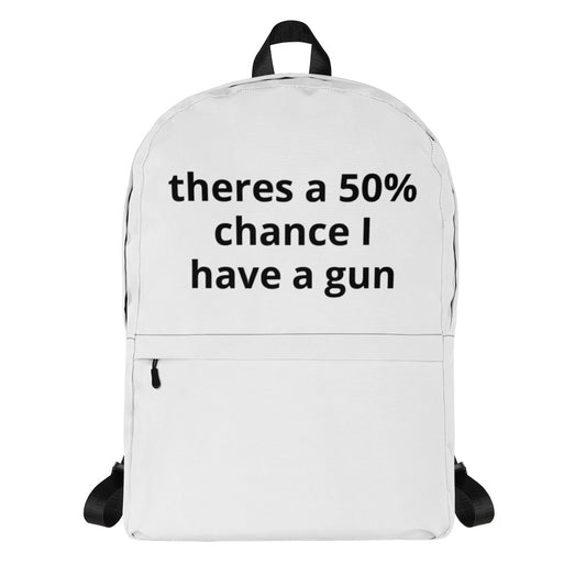"CHANCES" backpack