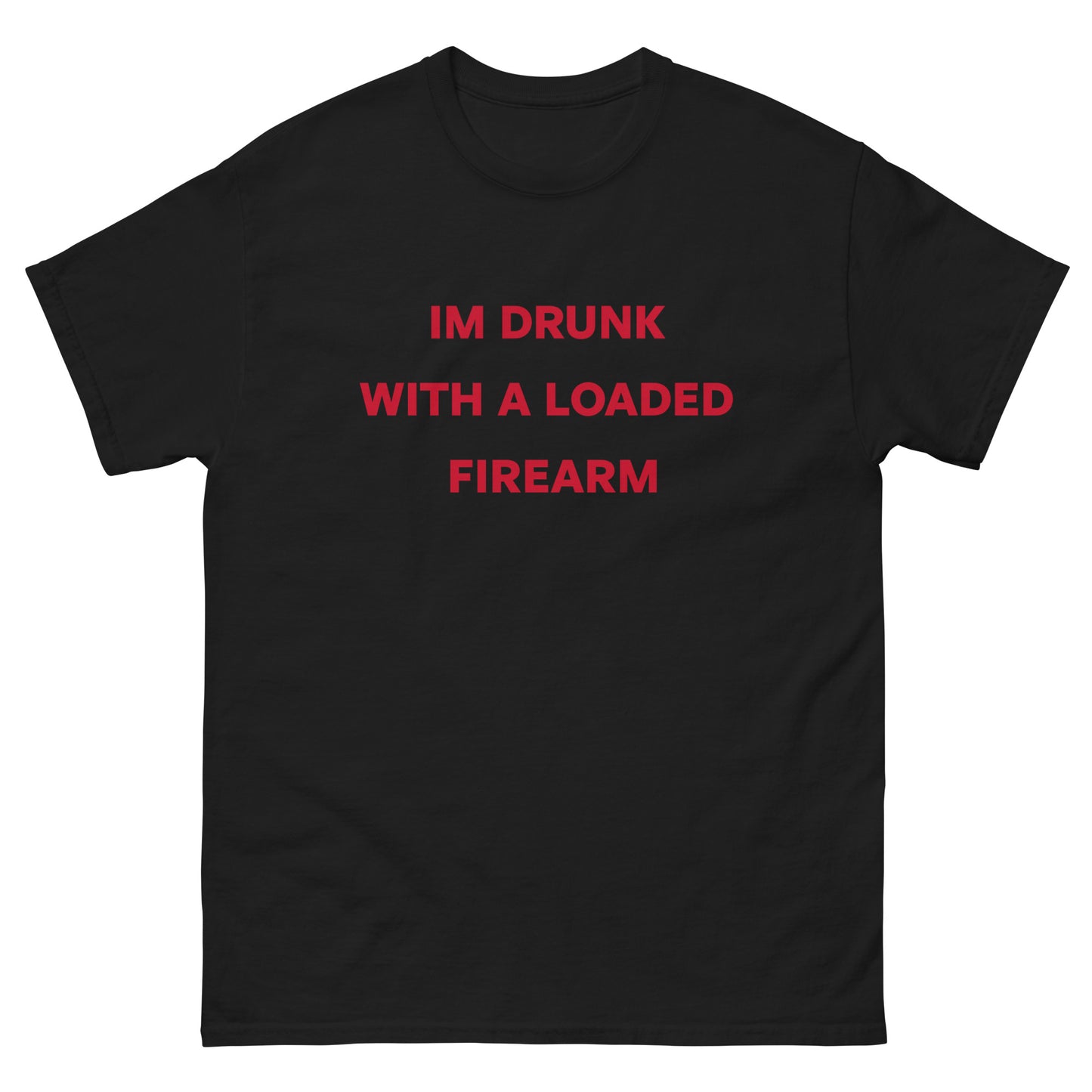 "DRUNK" tee