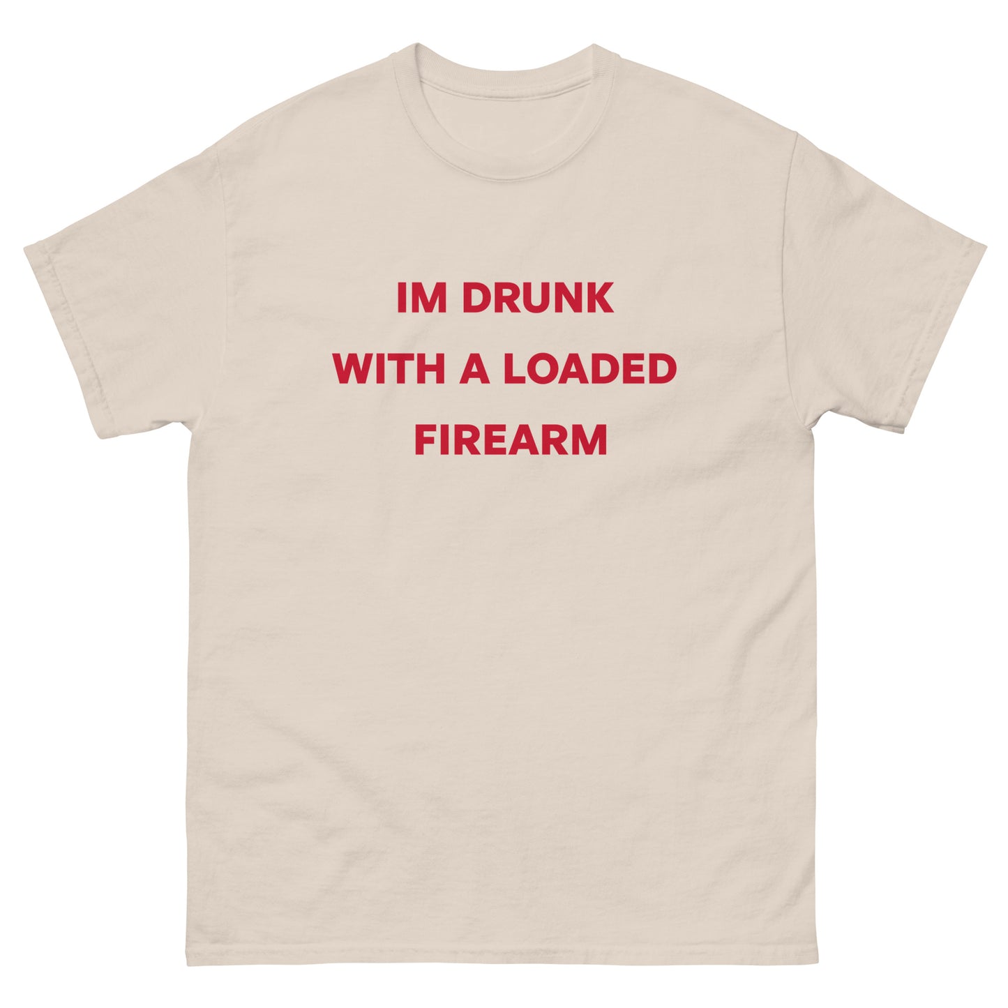 "DRUNK" tee