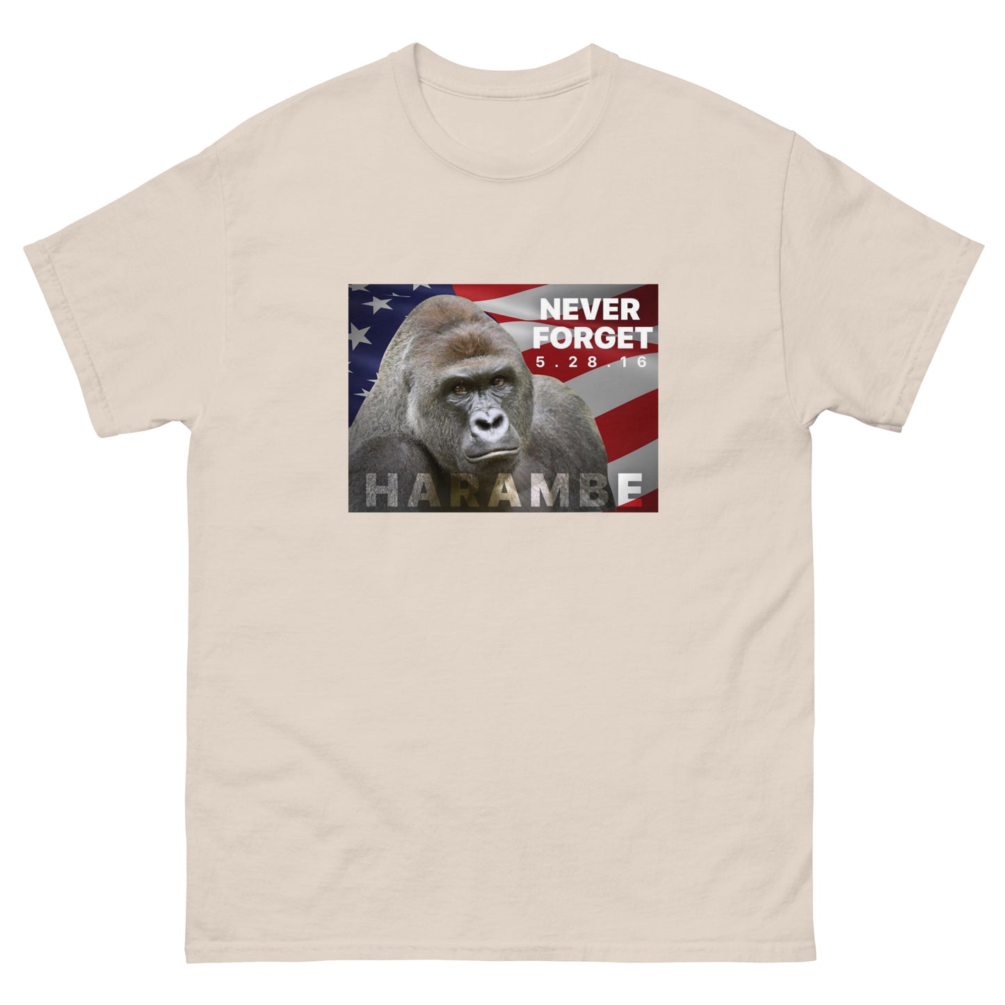 "harambe" tee