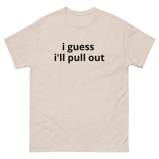 "pullout" tee