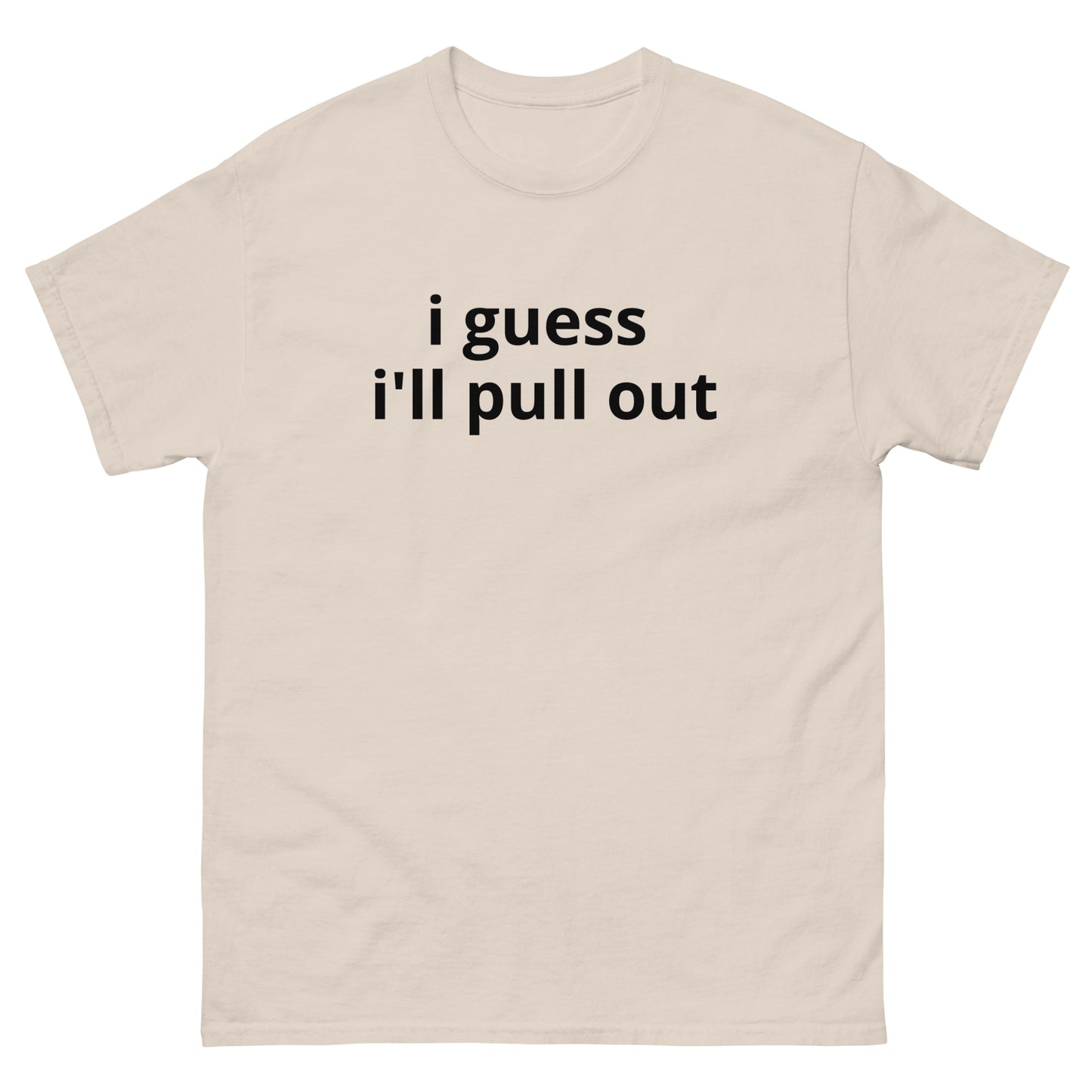 "pullout" tee