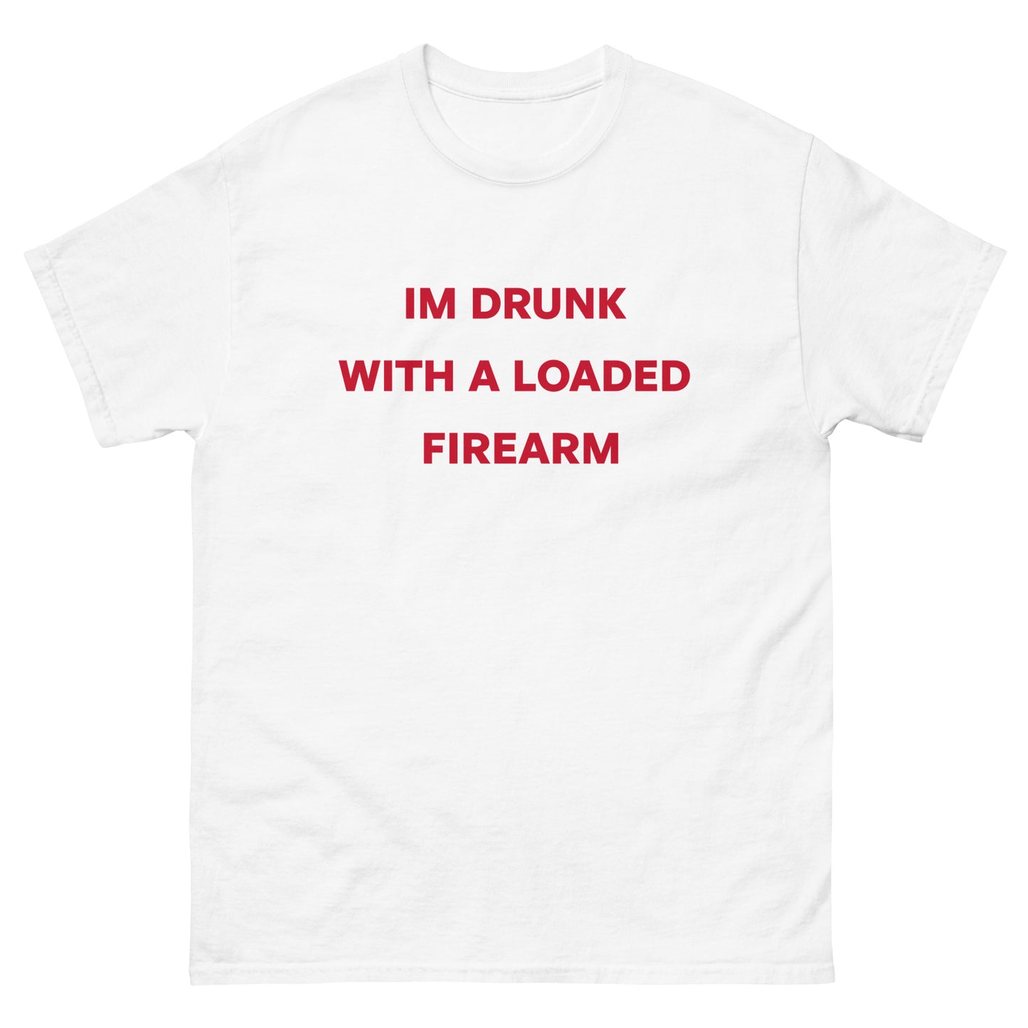 "DRUNK" tee