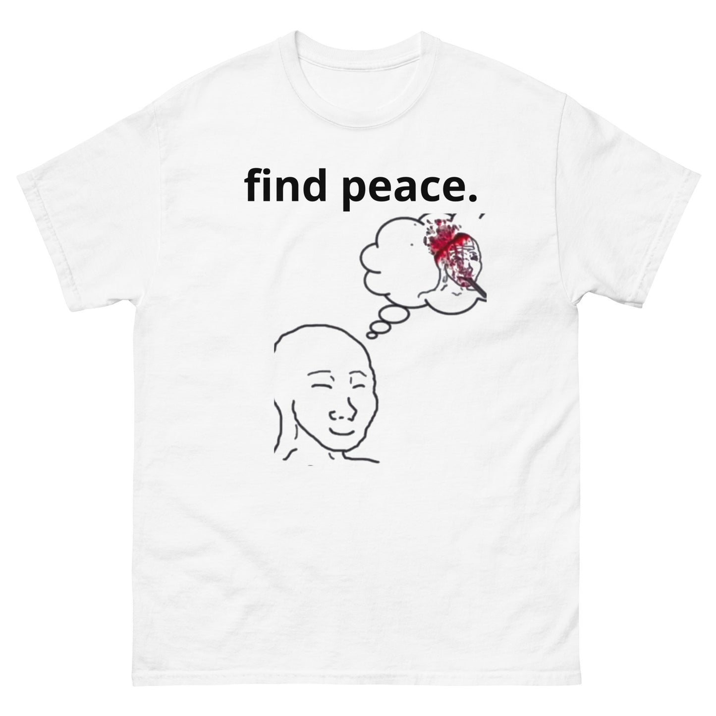 "peace" tee