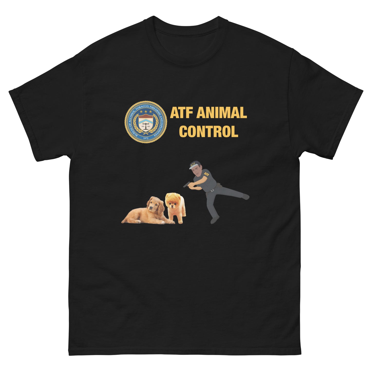 "ANIMAL CONTROL" tee