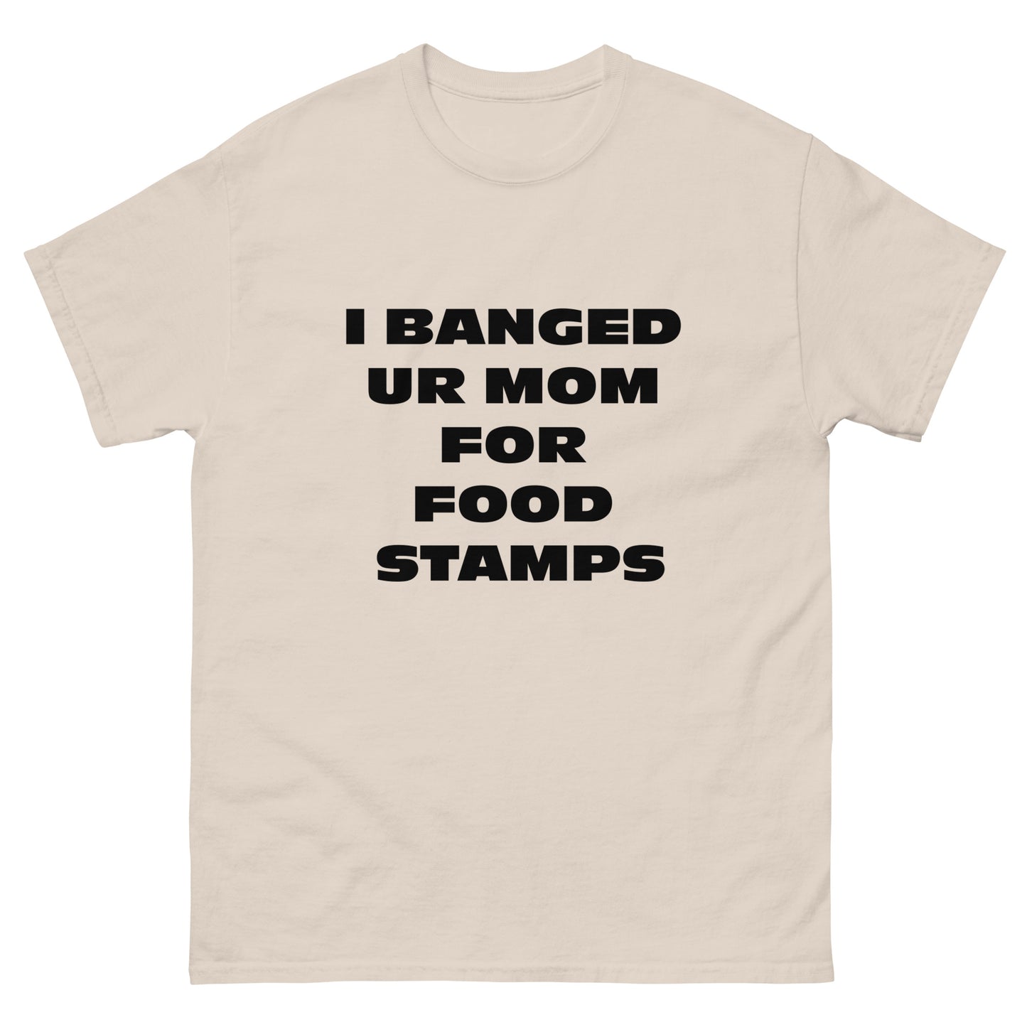 "FOOD STAMPS" tee