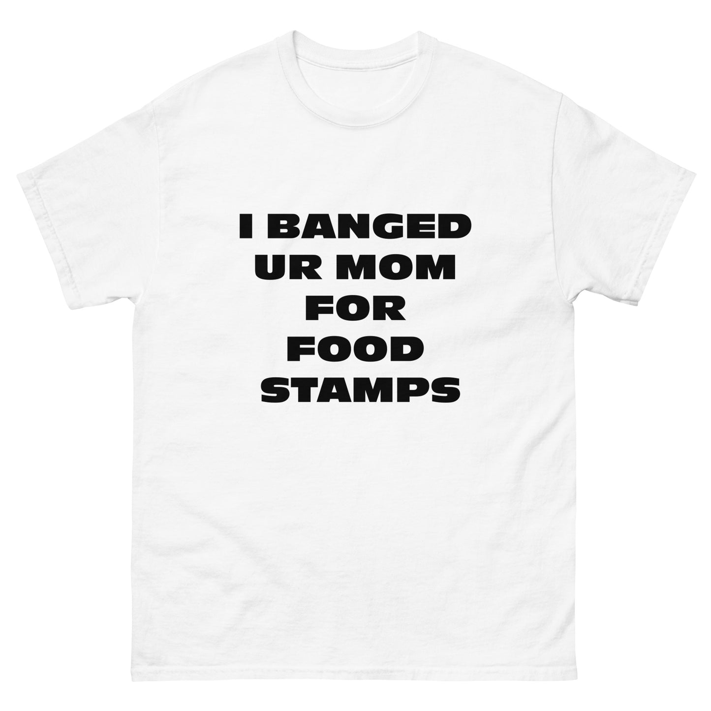 "FOOD STAMPS" tee