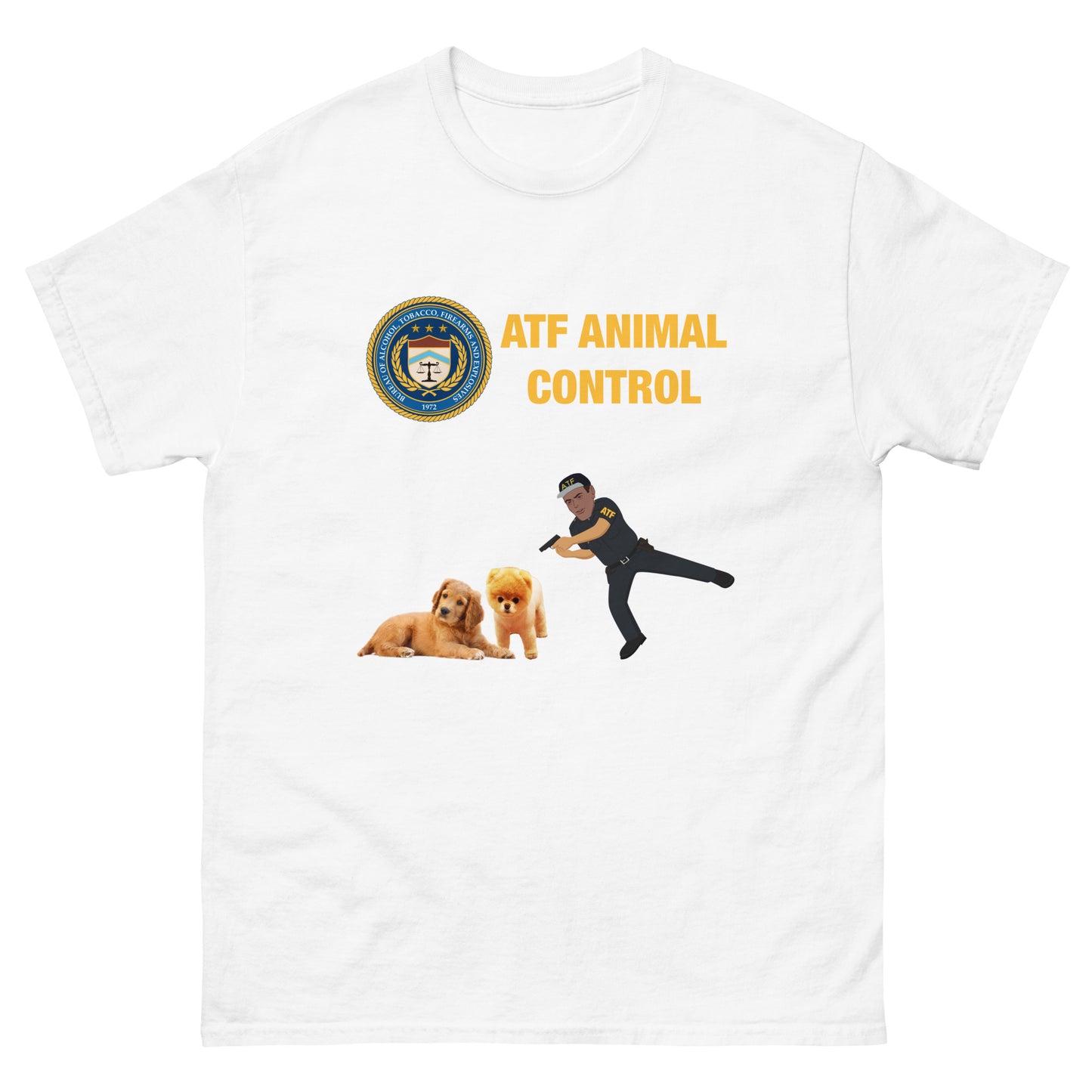 "ANIMAL CONTROL" tee