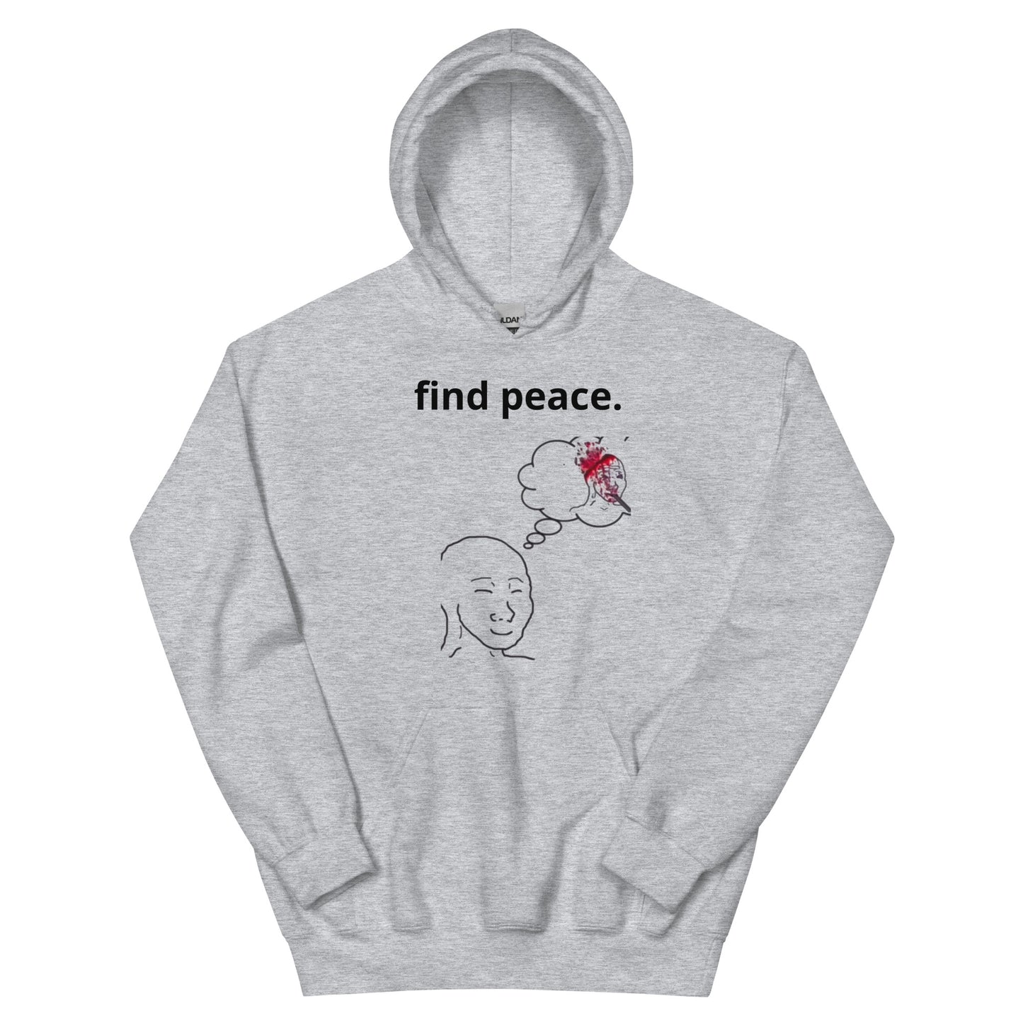 "peace" hoodie